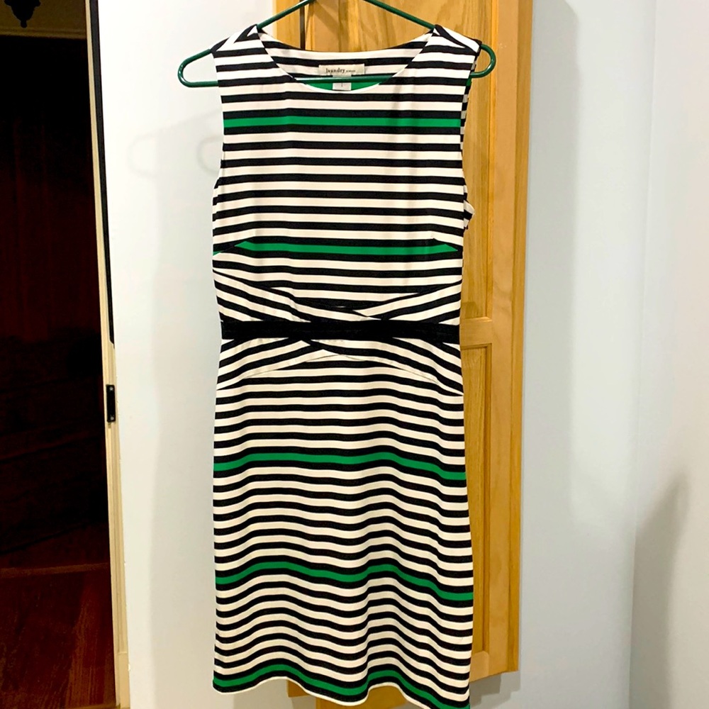 Size 8 striped dress by Laundry